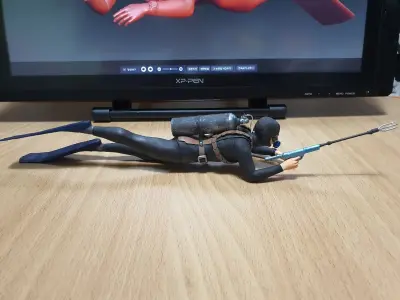 skin scuba 3 3D print model