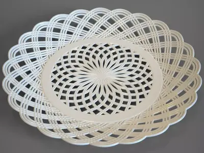 Decorative Plate 3D print model