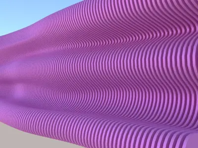 Parametric  Contemporary geometric design creativity art  Free low-poly 3D model