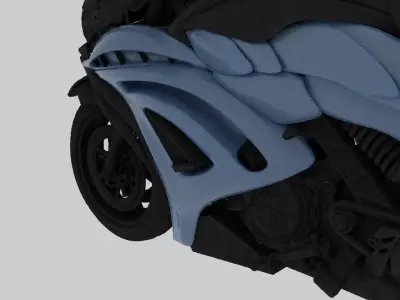 motobike 3D model