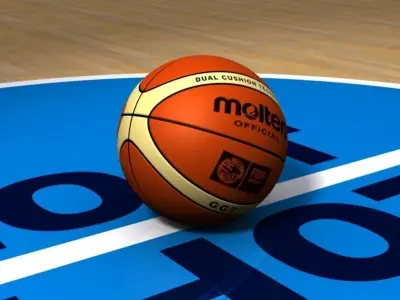 molten basketball 3D model