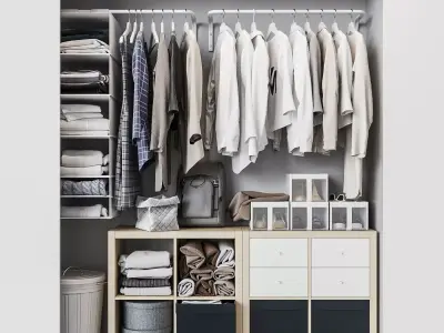 Ikea ikea Built-in wardrobe 3D model