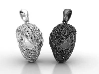 Golden Web Ring 3D print model