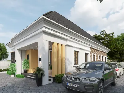 3D  MODEL BUNGALOW  3D model