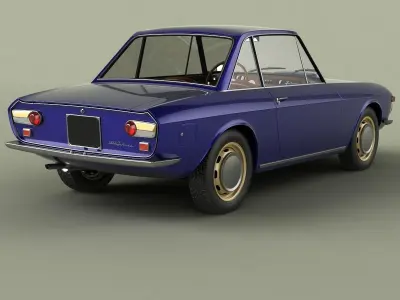 Lancia Fulvia Coupe 3D model