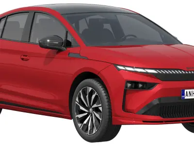 Skoda Enyaq Coupe Sportline 2025 3D model