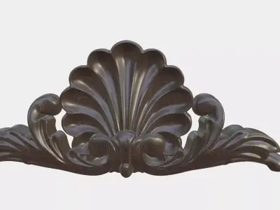 Frame Decor For Wood Carving 3D print model