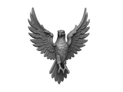eagle pendant 3D print model purchase