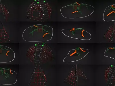 Teenagerr Outdoor Toys Collection 3D Model Pack