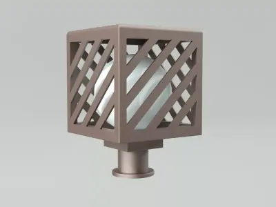 Outdoor Lamp A2 Free 3D model