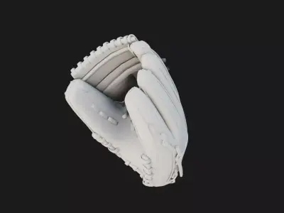 Pitcher Glove 3D model