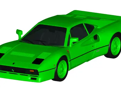 Ferrari 288 GTO 1984 3D model