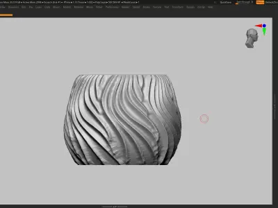 vase 3d print 518  3D print model