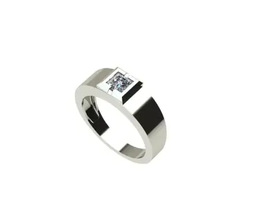 Ring model  jewelry Diamond ring design 3D print model