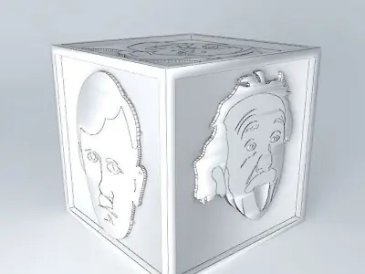 celebrity cube Free 3D model