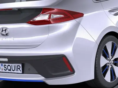 Hyundai Ioniq 2017 3D model