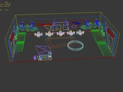Exhibition - Area - 13X24-3DMAX2012-03 3D model