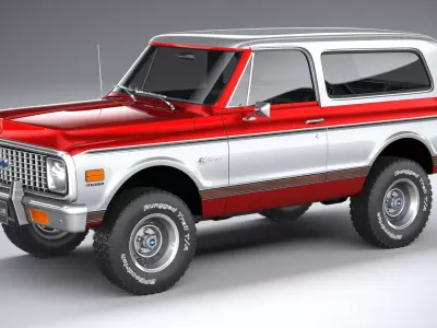 Chevrolet K5 Cheyenne Ranger CG 1972 3D model