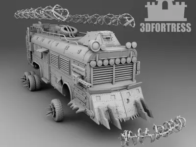 Bus survivors 3D print model