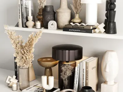 Decorative Set 3D model