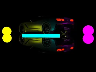 CHEVROLET CORVETTE C7 3D model