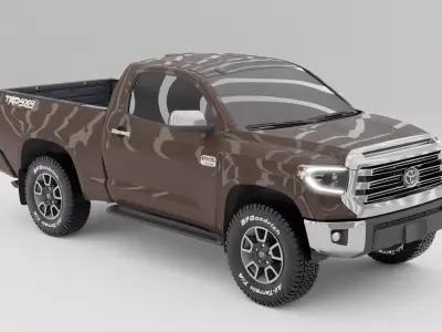 Toyota tundra 2020 1794 1 cab V2 3D model