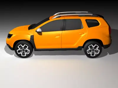 Renault Duster Model 2019 3D model
