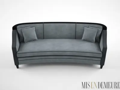 Mis En Demeure Harrison curved sofa 3D model
