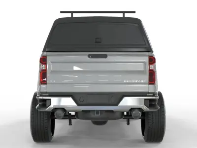 Chevrolet Silverado Camping 2019 3D model