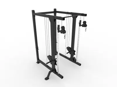 Power Rack  3D model