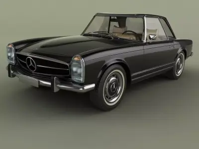 Mercedes 280SL 3D model
