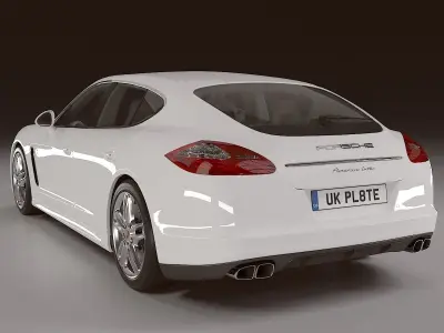 Porsche Panamera Turbo 3D model