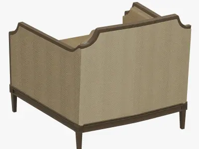 Caracole Frame of Reference Chair 3D model