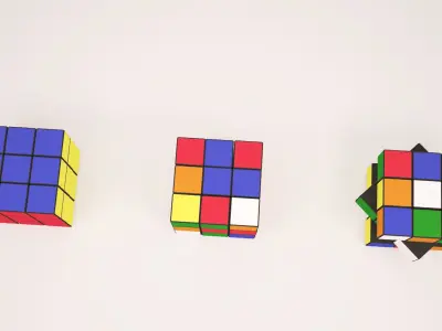 Rubik Cube 3D model