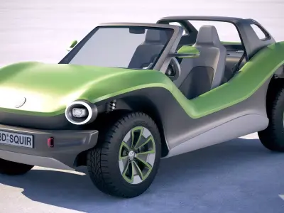Volkswagen ID Buggy 2020 3D model
