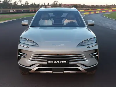 2026 BYD SealU DM-i With lowpoly interior Low-poly 3D model