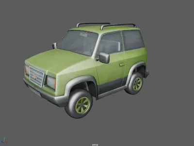 TOON Car 03 3D model