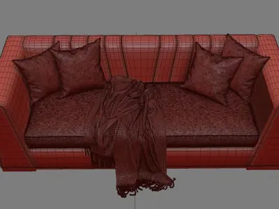 Valentino sofa    The Sofa and Chair Company 3D model
