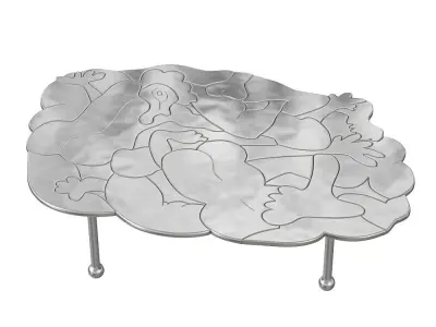 The future perfect Wolstons chicharron coffee table 3D model