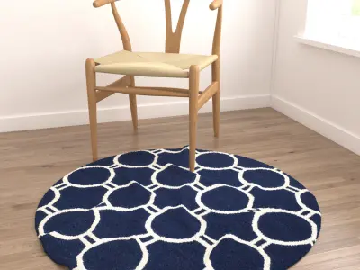 Rugs No 657 Low-poly 3D model