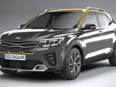Kia Stonic GT-Line 2021 3D model