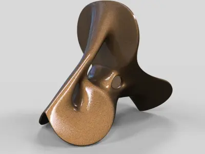 geometric modern art gm14 3D print model