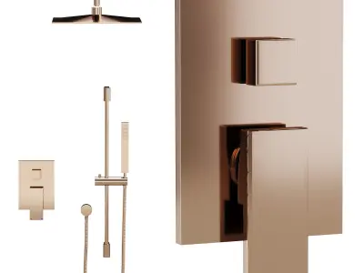 Bathroom Mixer 01 3D model