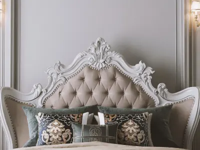 bedroom luxury 3D model purchase