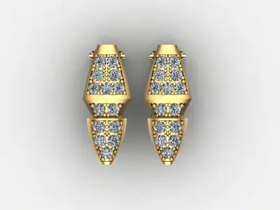 Earring Snake  3D model