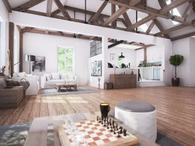 Scene 02 Archinteriors for UE vol 2 3D model