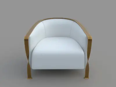 Lounge Arm Chair 3D model