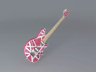 EVH Wolfgang guitar Free 3D model