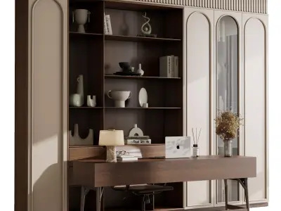 Boss Desk - Office Furniture 84 3D model