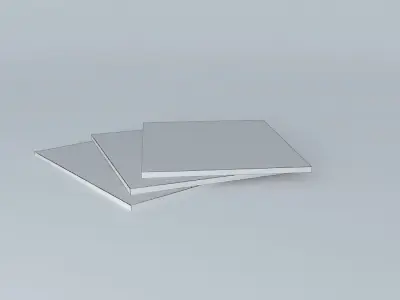 magazine sheet of paper Free 3D model